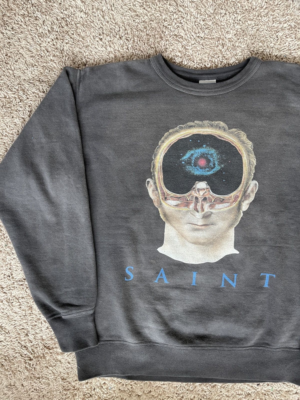 Saint Michael Saint Michael Face Crewneck Size US M / EU 48-50 / 2 - 2 Thumbnail