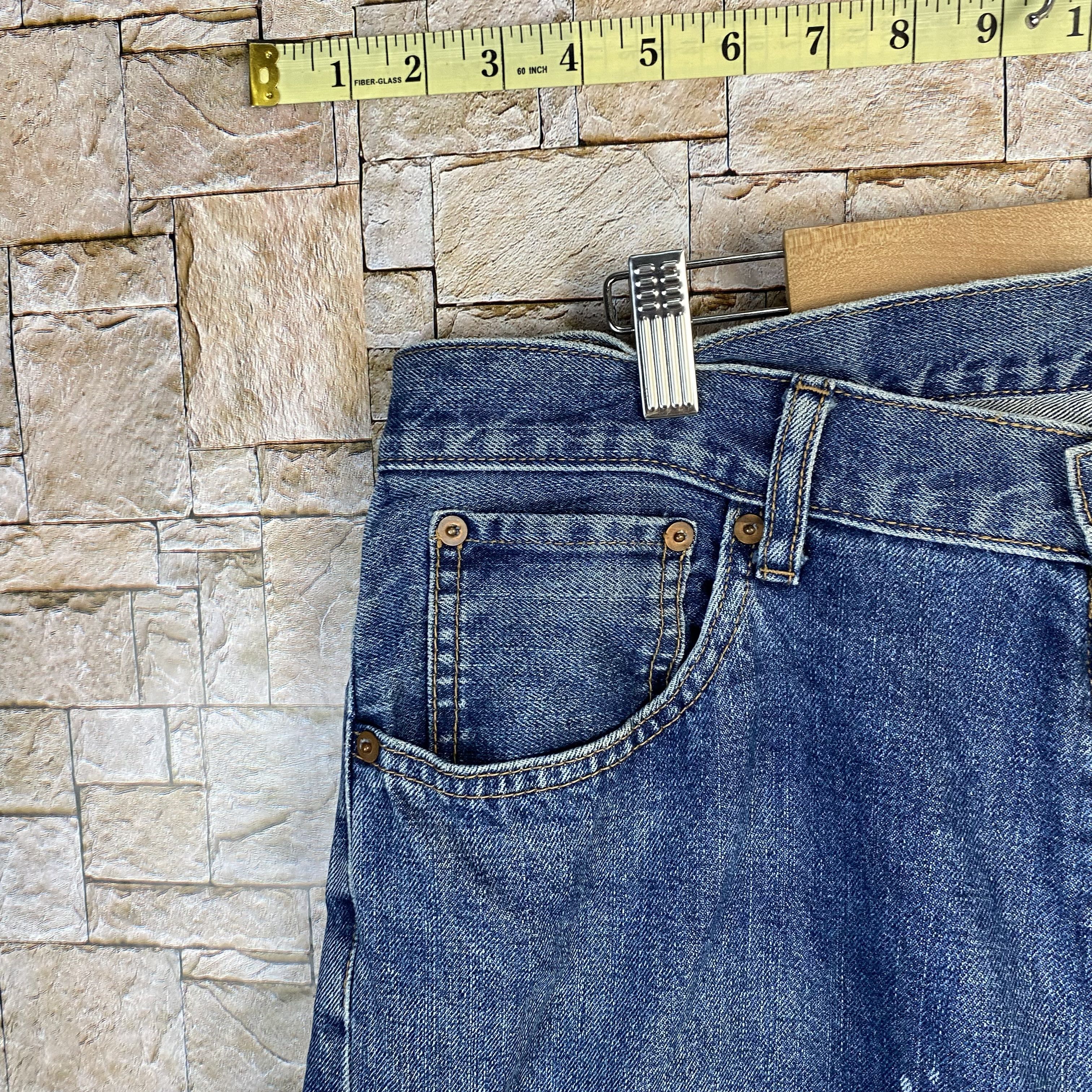 Vintage Japan vintage Blue Denim Pants #7589 Size US 34 / EU 50 - 6 Thumbnail