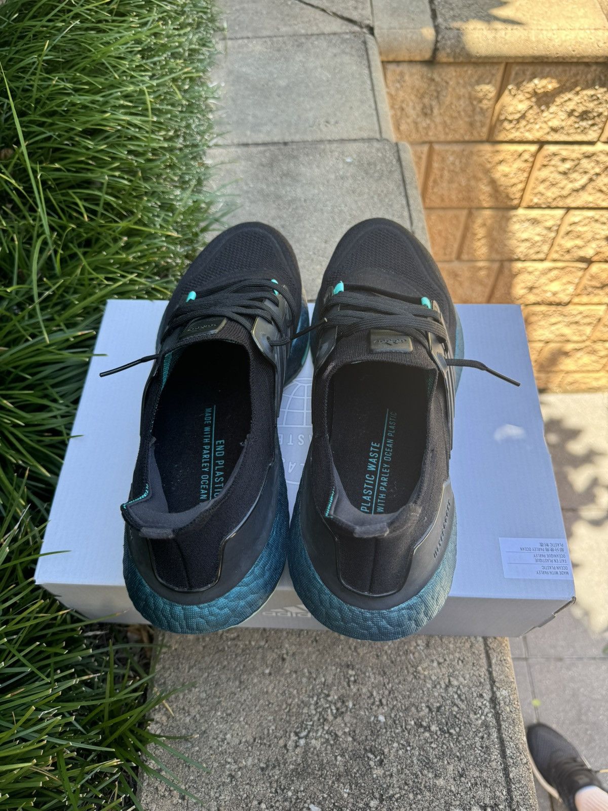 Adidas Adidas Ultraboost 22 ‘Iron Mint’ Size US 13 / EU 46 - 5 Thumbnail
