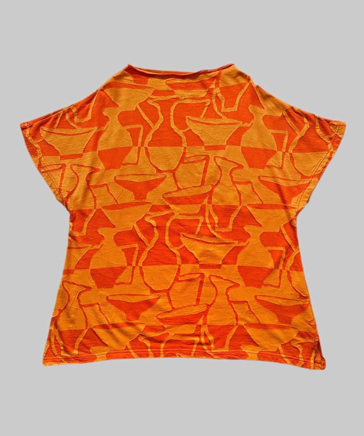 Issey Miyake Vintage Issey Miyake “PLANTATION” Embossed Design Tops Size M / US 6-8 / IT 42-44 - 1 Thumbnail
