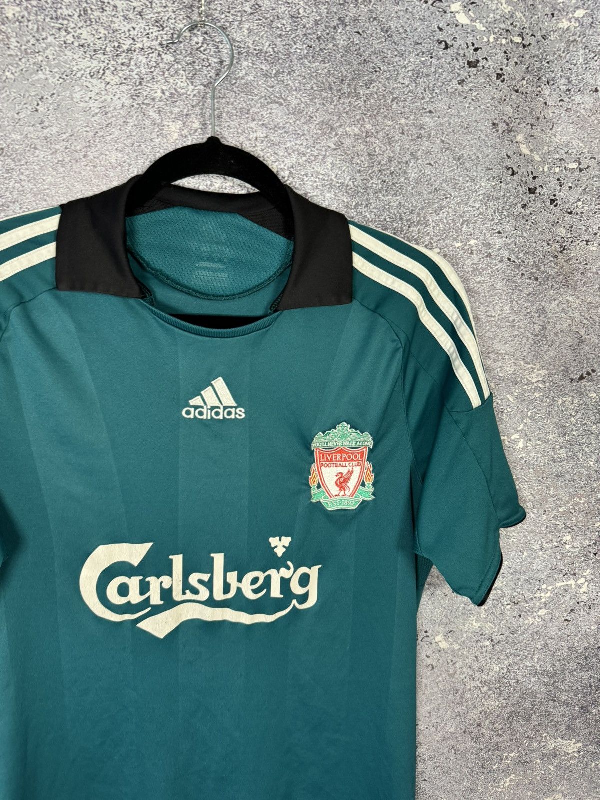 Adidas × Vintage TORRES Vintage Liverpool 2008/09 Third Adidas Soccer Jersey Size US S / EU 44-46 / 1 - 2 Thumbnail