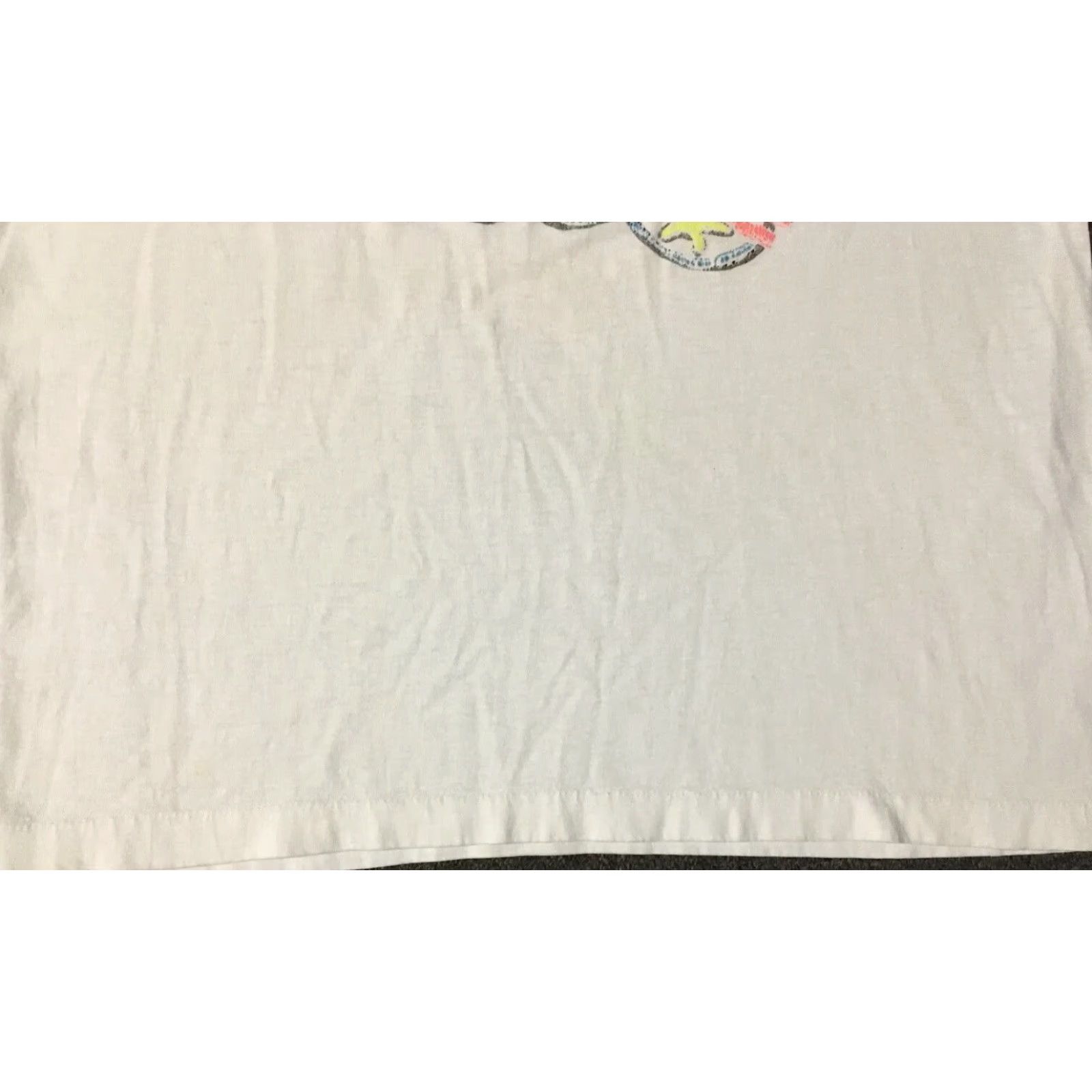 Catalina VINTAGE 90s Catalina Island Paradise Shirt M USA Beach Surf Grunge OP TC 80s - Single Stitch T-Shirt Men White Short Sleeve Pattern Striped Size US M / EU 48-50 / 2 - 4 Thumbnail
