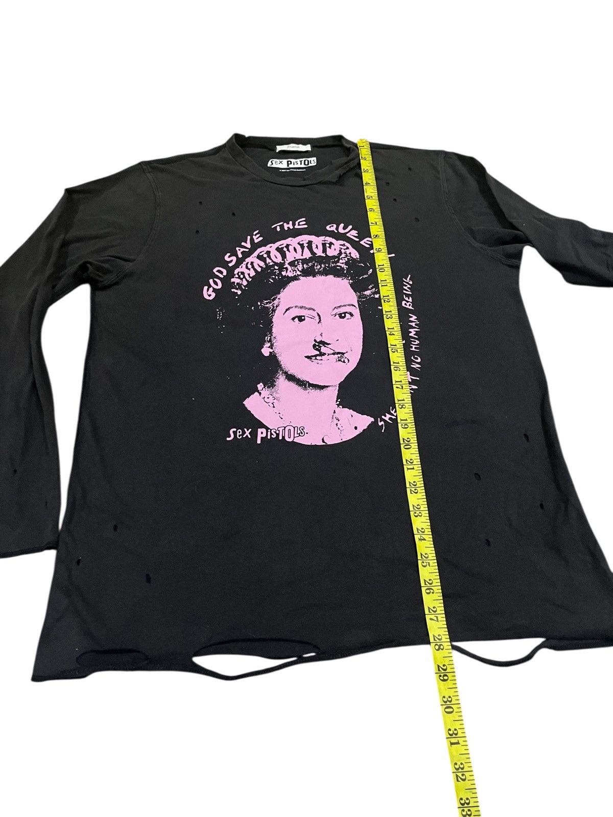 Vintage vintage sex pistol god save the queen tshirts long sleeve Size US M / EU 48-50 / 2 - 10 Thumbnail