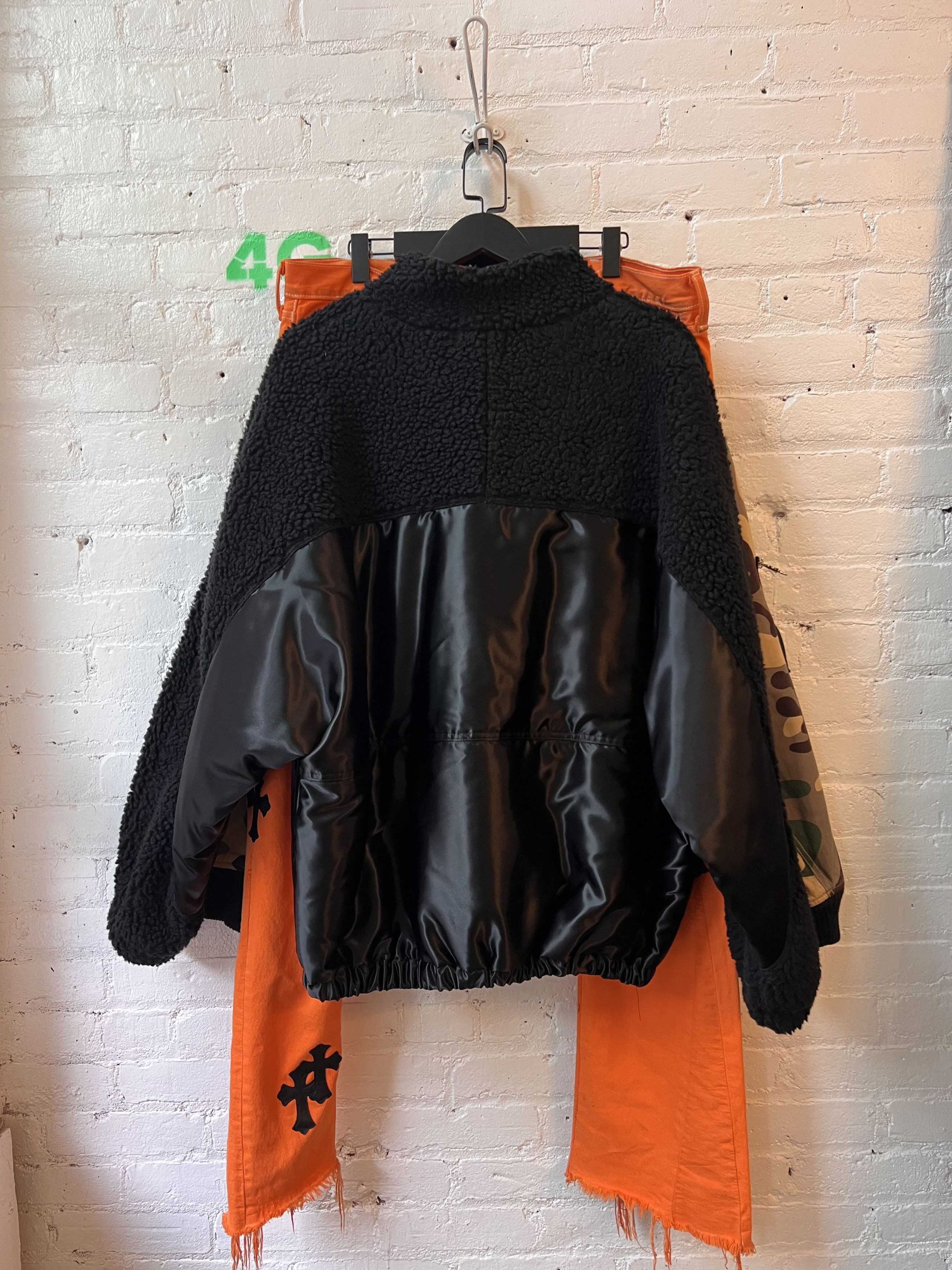 Enfants Riches Deprimes Enfants Riches Deprimes Shearling Quarter Zip 4G SELLER Size US L / EU 52-54 / 3 - 5 Thumbnail