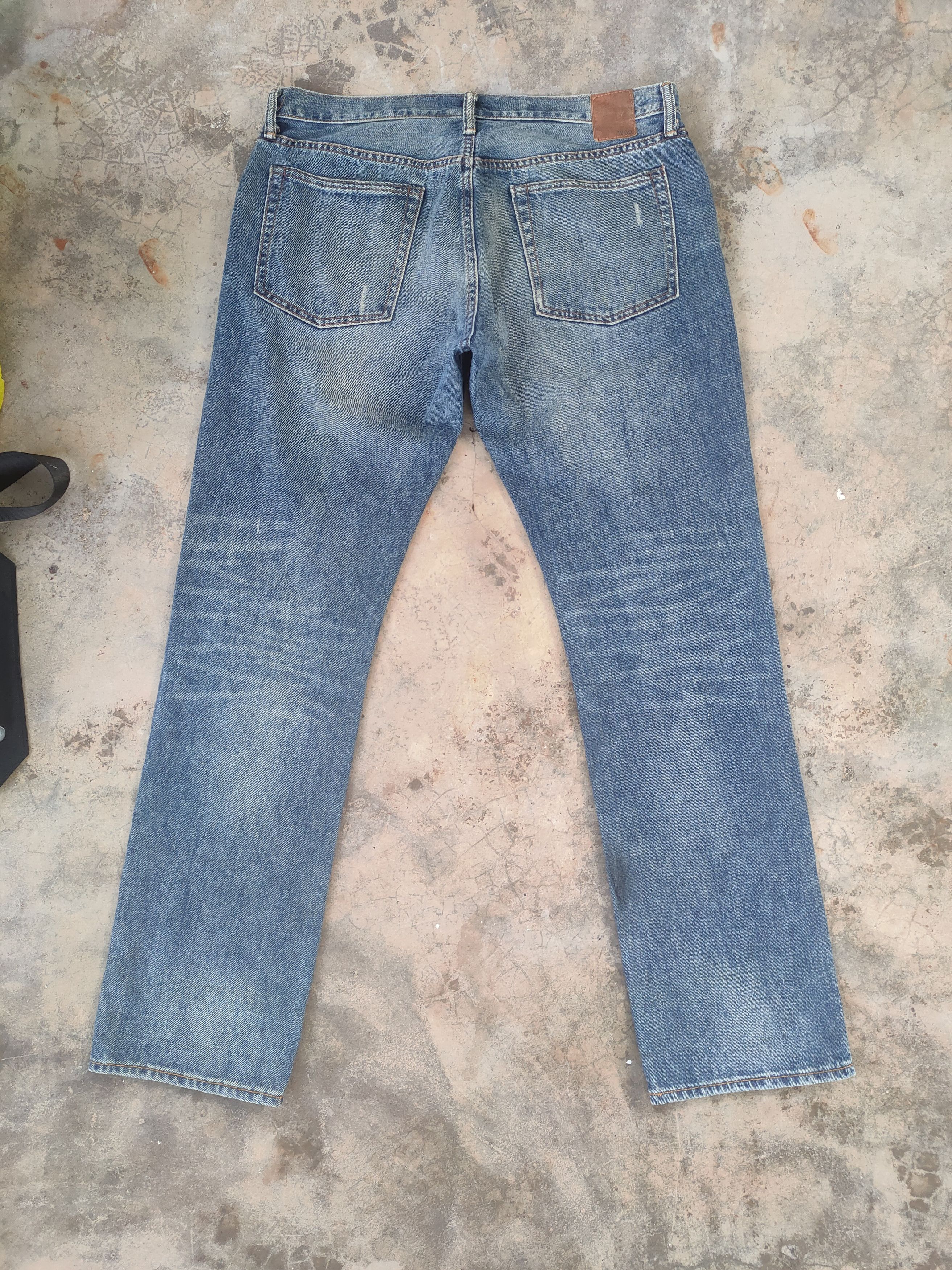 Gap W35 VINTAGE GAP FADED DISTRESSED JEAN DENIM PANTS Size US 35 - 8 Thumbnail