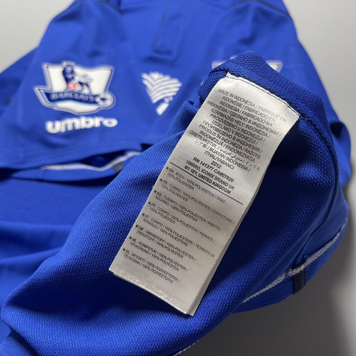 Umbro EVERTON UMBRO 2014/2015 FOOTBALL SOCCER HOME JERSEY #5 ETO’O Size US XXL / EU 58 / 5 - 10 Thumbnail