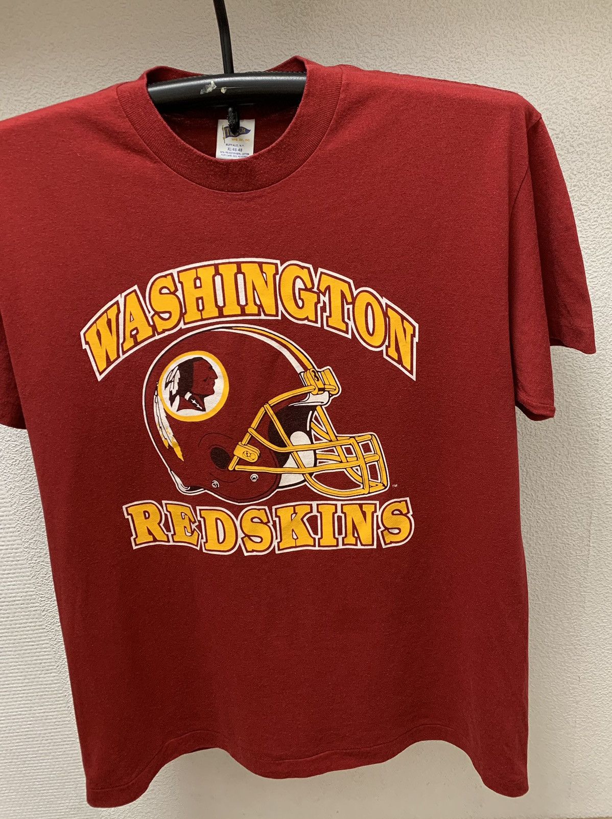 NFL Washington red skins nfl t-shirt 1990 1980th Xl sz Size US XL / EU 56 / 4 - 8 Thumbnail