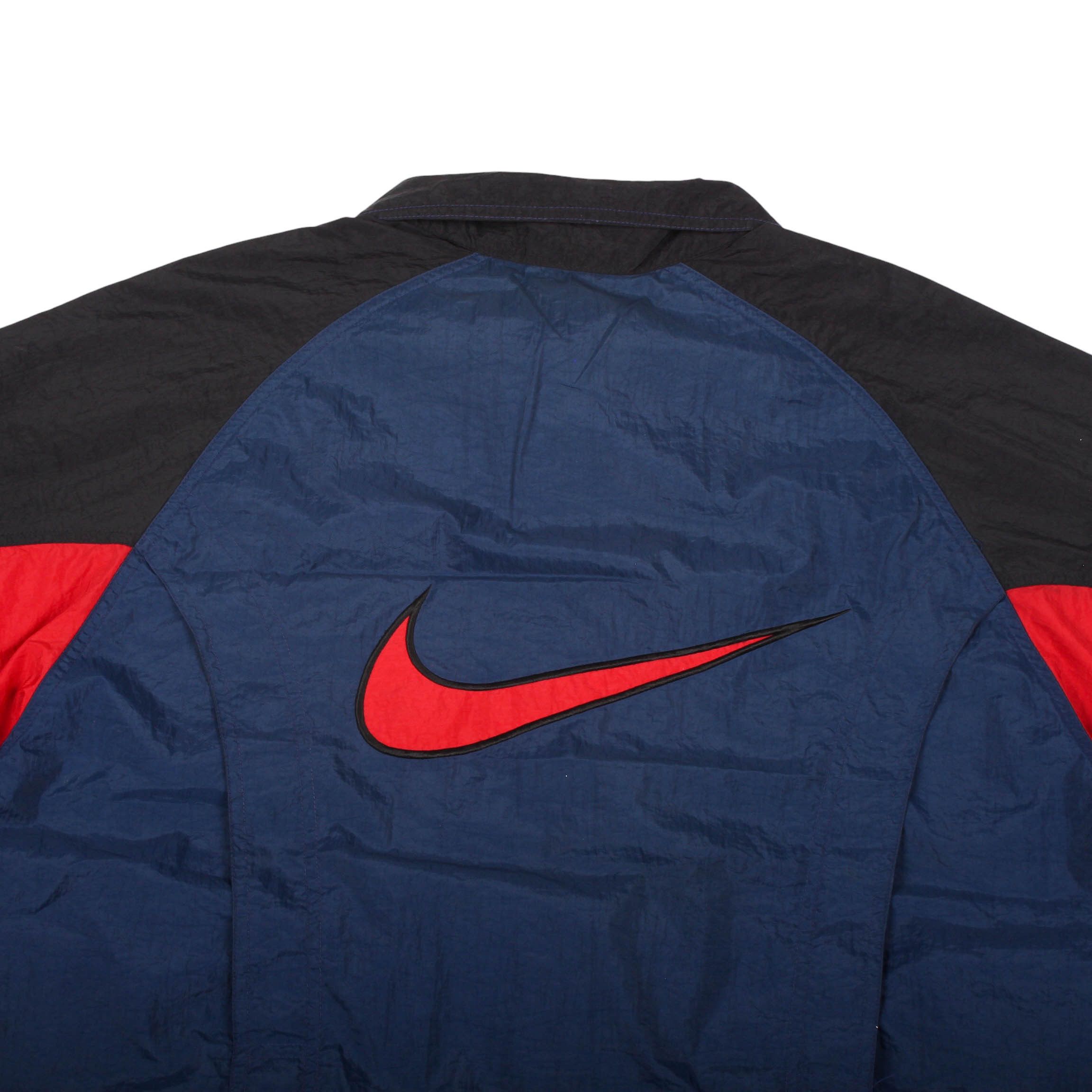 Nike Nike Windbreaker Jacket 90s Big Swoosh Size US M / EU 48-50 / 2 - 10 Thumbnail