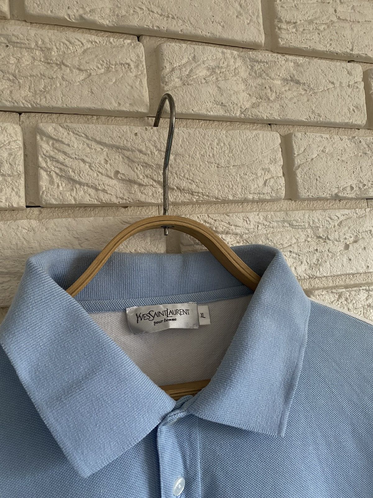 Vintage × Yves Saint Laurent Vintage Yves Saint Laurent YSL Big Logo 90s Old Money Size US XL / EU 56 / 4 - 4 Thumbnail