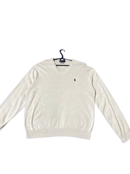 Polo Ralph Lauren Vintage Polo Ralph Lauren V-Neck Sweater Size L Size US L / EU 52-54 / 3 - 1 Thumbnail