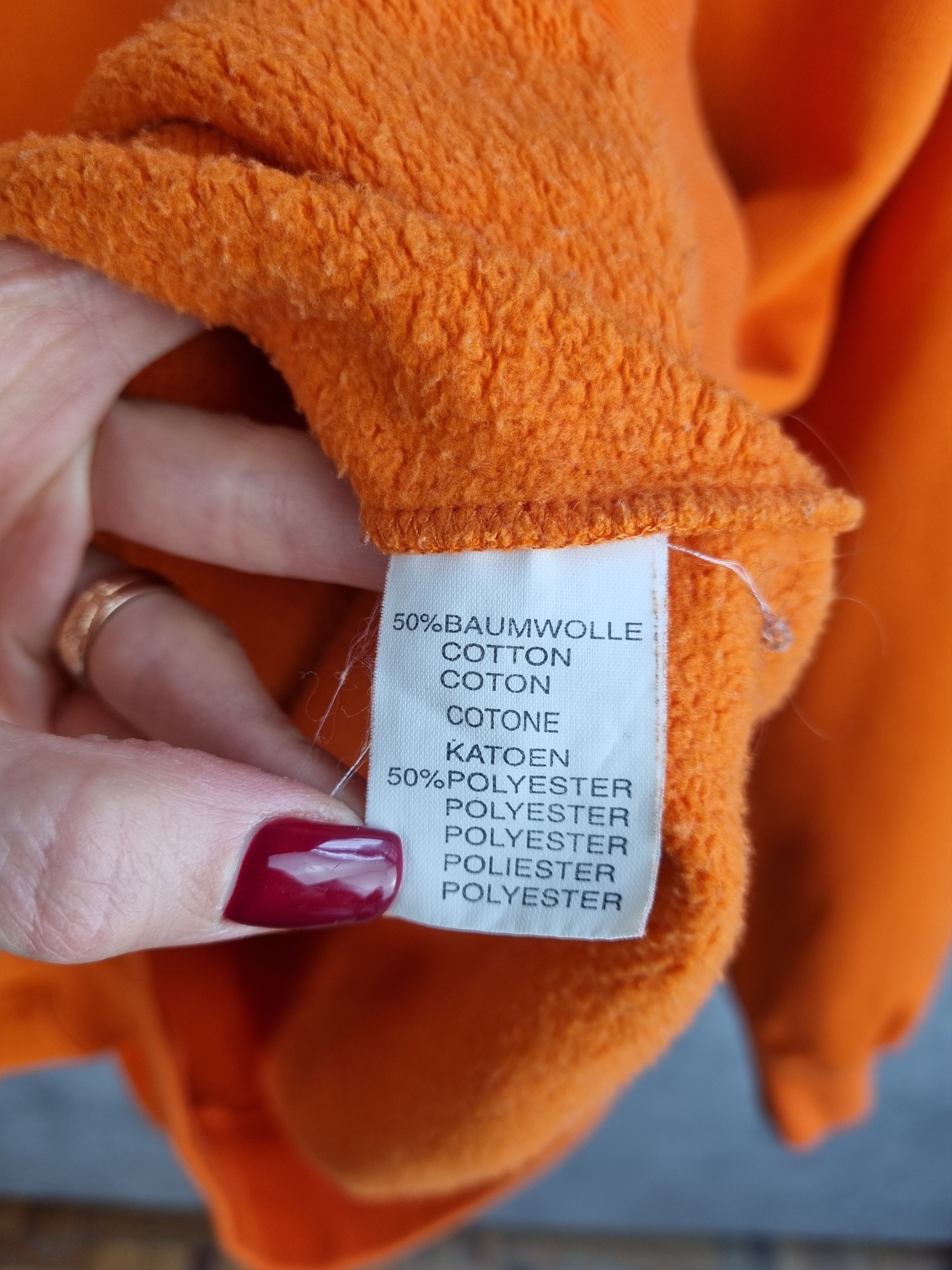 Dickies Dickies Spellout Big Logo Orange Hoodie Size US XL / EU 56 / 4 - 5 Thumbnail