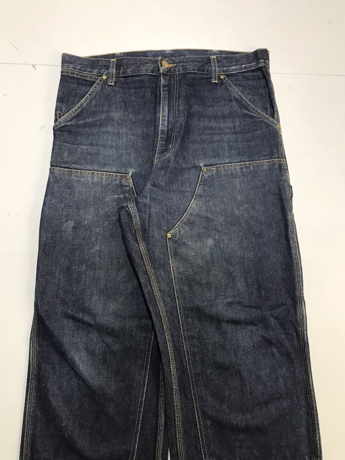 Carhartt Vintage Carhartt double knee workwear denim Size US 36 / EU 52 - 4 Thumbnail