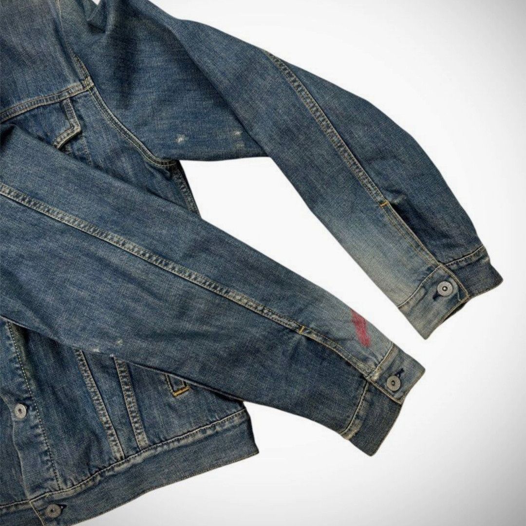 Stussy Vintage Stussy Trucker denim Blanket Lined Size US M / EU 48-50 / 2 - 10 Thumbnail