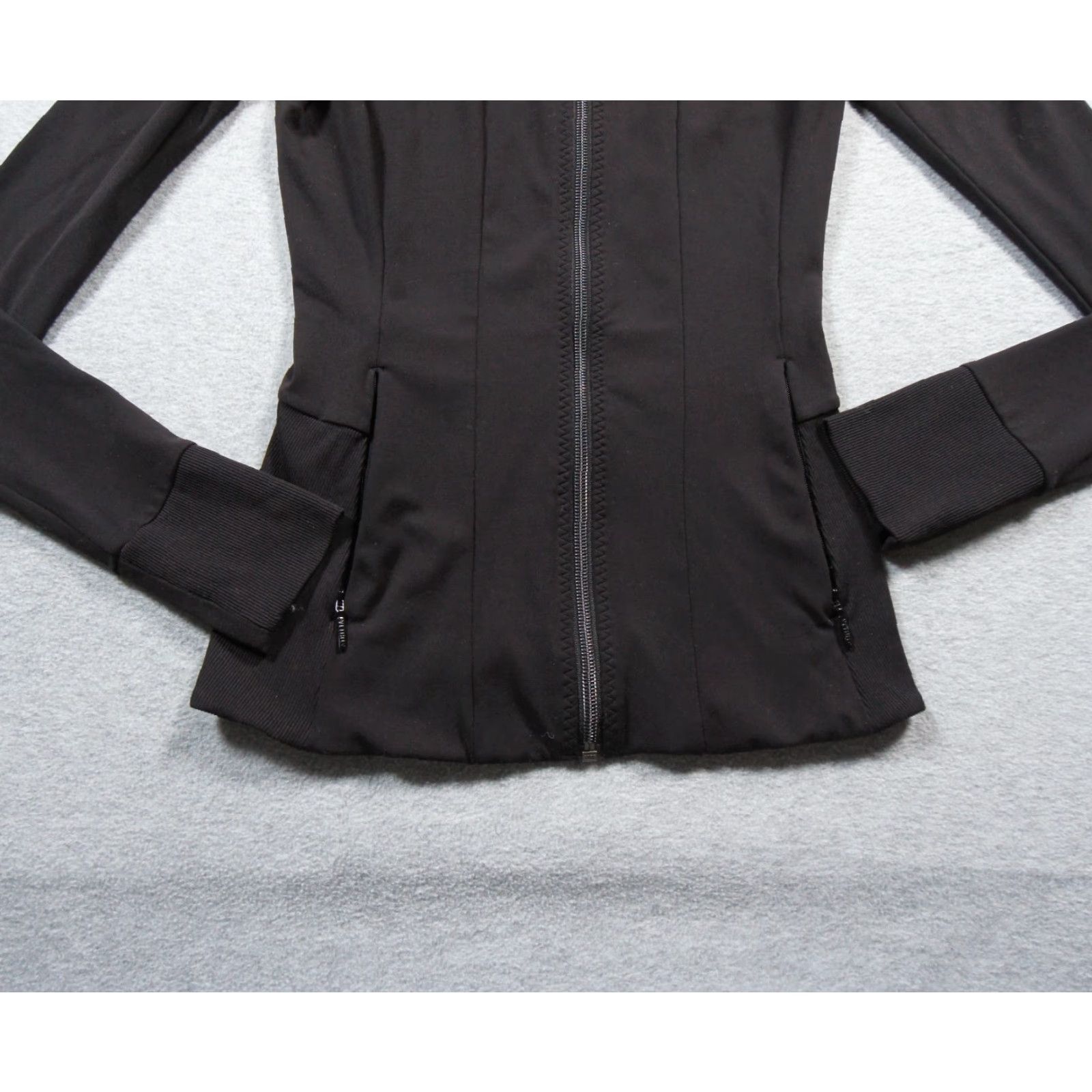 Athleta Athleta Jacket Womens XXS Black Full Zip Athletic Stretch Athleisure Ladies Size XXS / US 00 / IT 34 - 3 Thumbnail