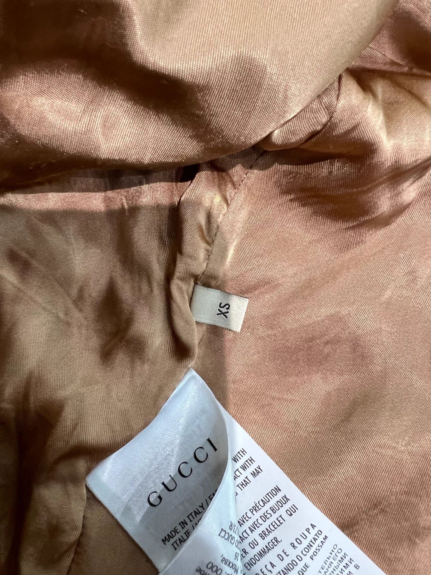 Gucci Gucci Almost New XS Jacket Size US XS / EU 42 / 0 - 4 Thumbnail