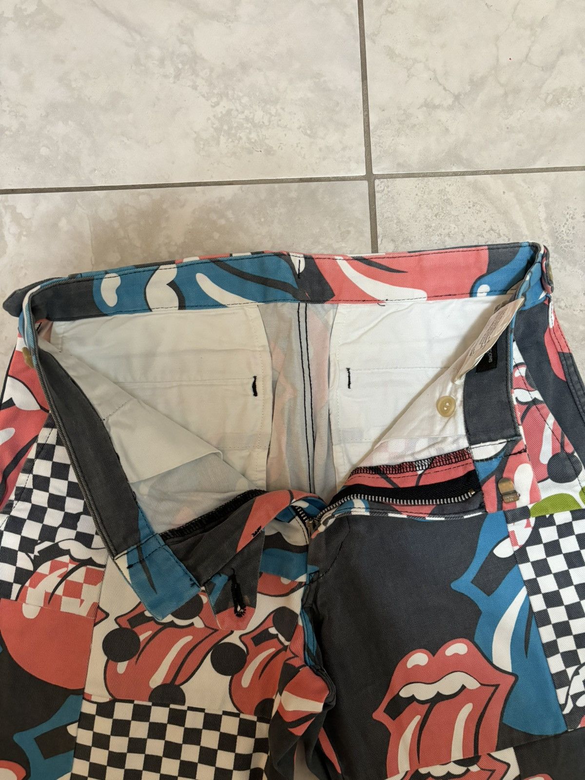 Comme des Garcons Rare Comme Des Garcons Homme SS 2006 Rolling Stones pants Size US 32 / EU 48 - 3 Thumbnail
