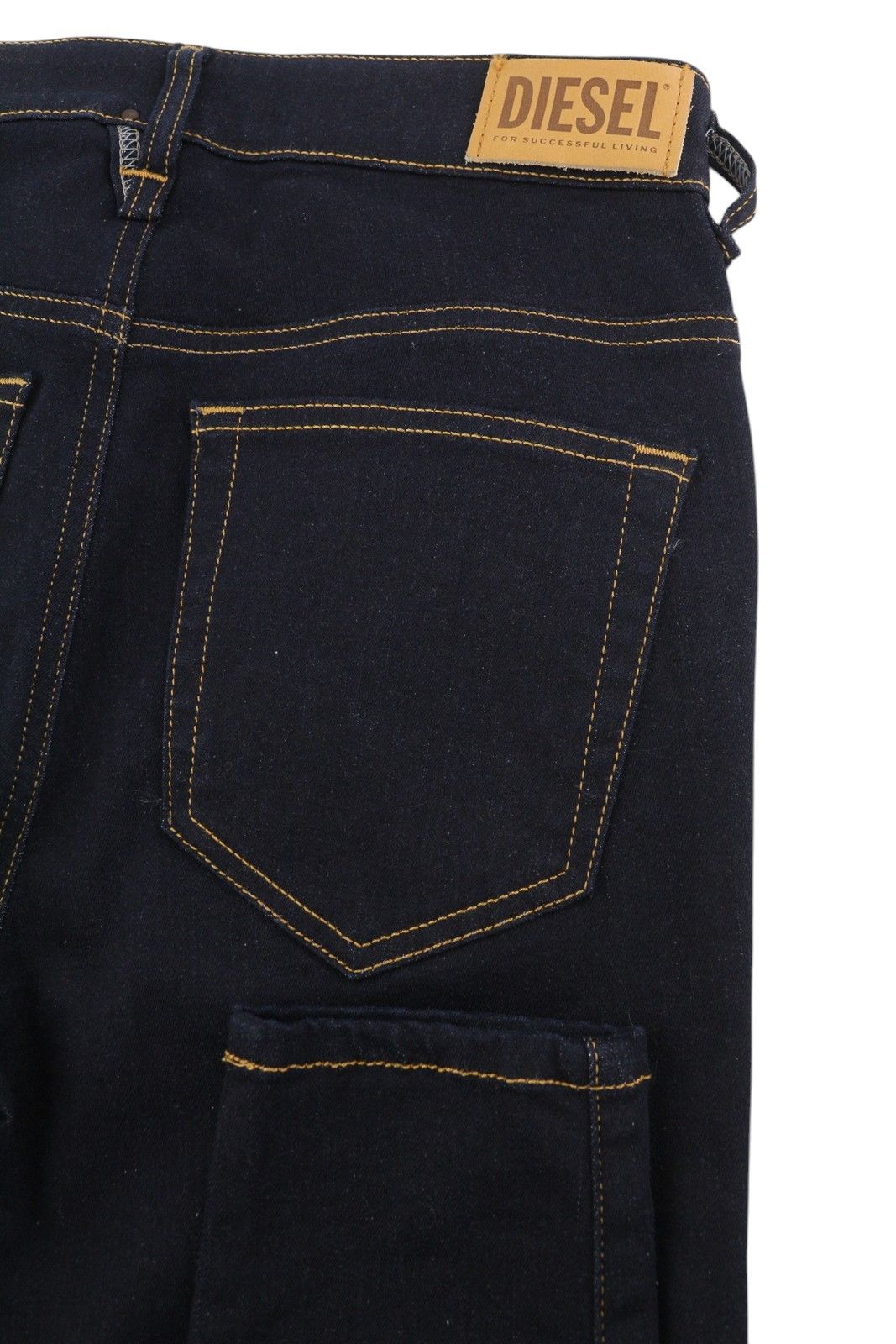 Diesel SLANDY-HIGH 009CW W26/L32 Skinny High Waist Jeans 40674 Size 26" / US 2 / IT 38 - 5 Thumbnail