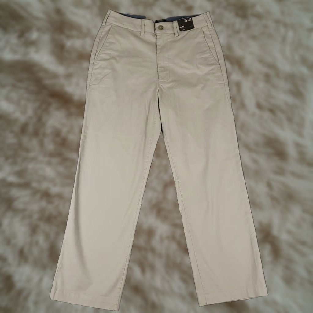 Ralph Lauren Ralph Lauren Pants Mens 28x27.5 Beige Relaxed Fit Chino Trousers Regular Straight Leg Size US 28 / EU 44 - 1 Thumbnail