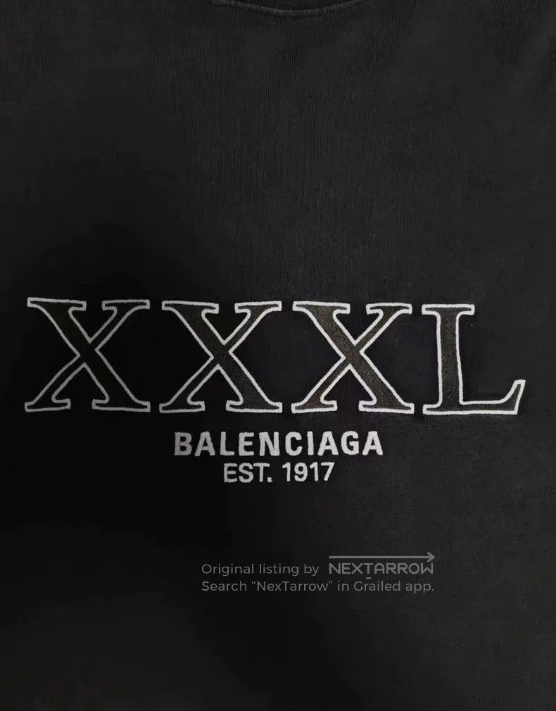 Balenciaga Balenciaga Distressed Long Sleeve Top. Size US XXL / EU 58 / 5 - 3 Thumbnail