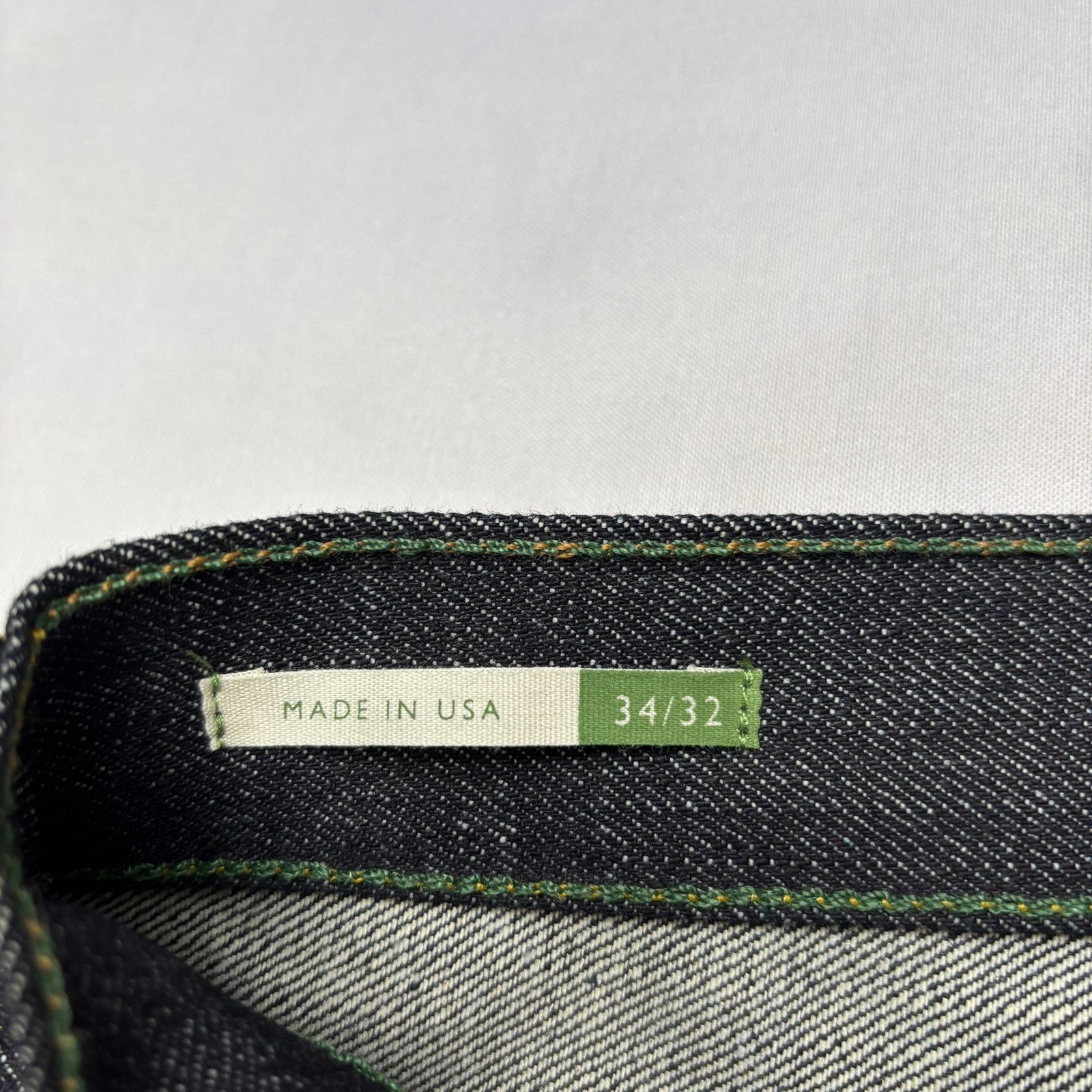 Sid Mashburn $295 Sid Mashburn Japanese Selvedge Rigid Denim 34x32 Jeans Size US 34 / EU 50 - 5 Thumbnail