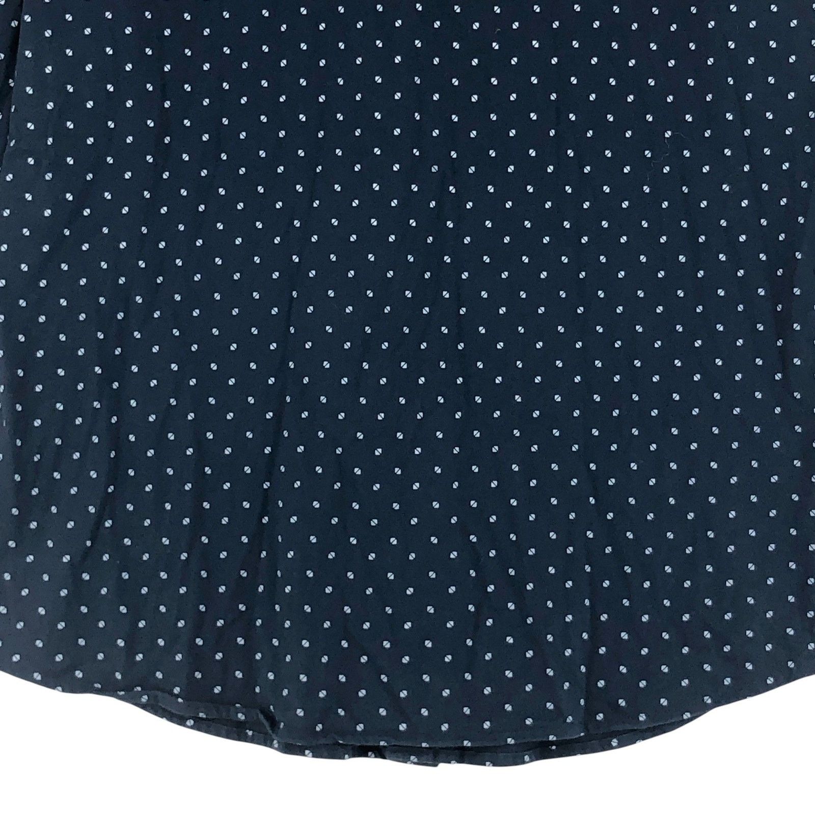 Hugo Boss BOSS Shirt L Roan Slim Fit Navy Geo Print Long Sleeve Size US L / EU 52-54 / 3 - 10 Thumbnail