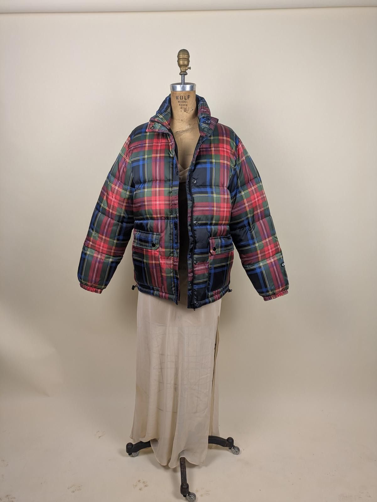 Other Obey plaid puffer jacket Size US S / EU 44-46 / 1 - 1 Thumbnail