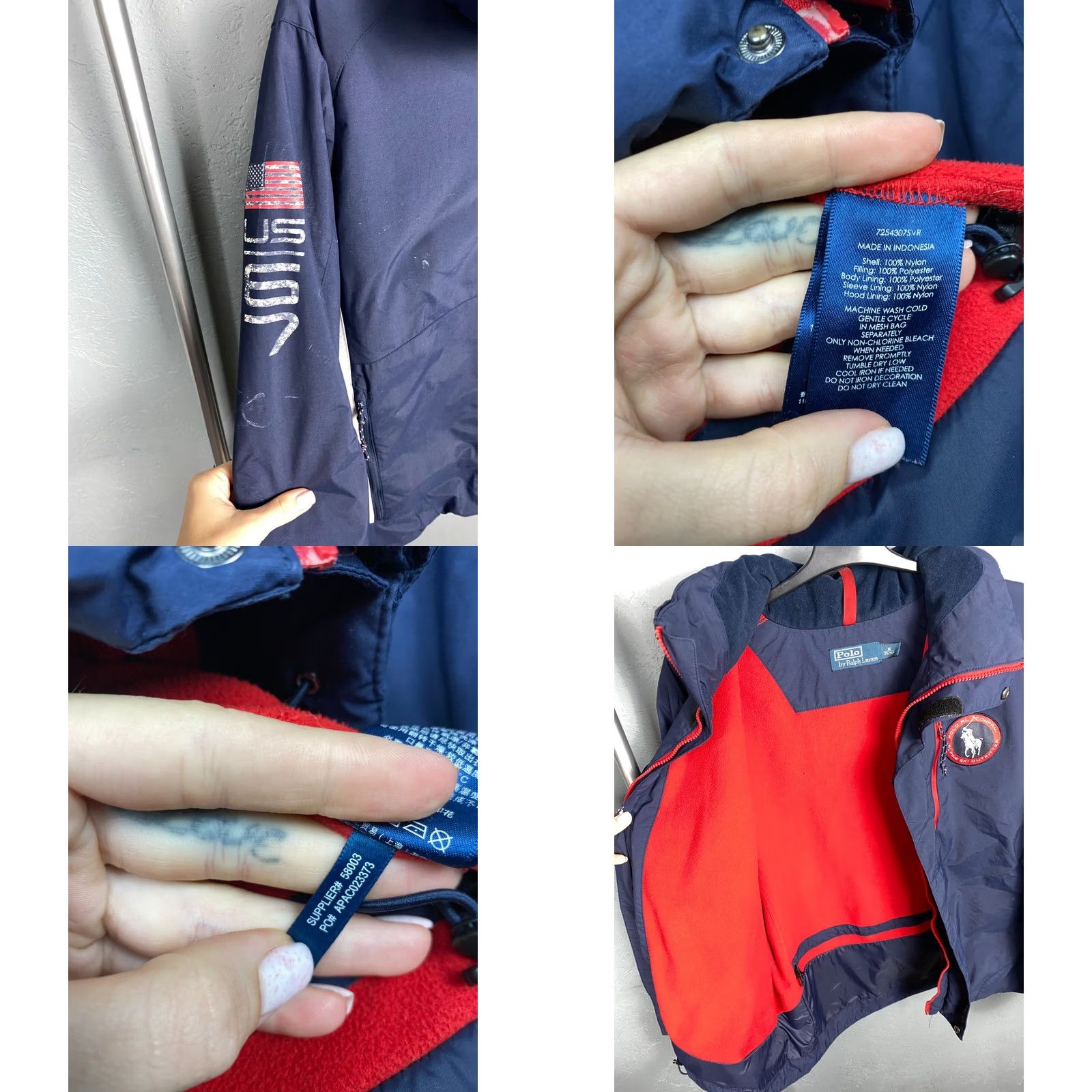 Polo Ralph Lauren Polo Ralph Lauren Alpine Ski Outfitter Jacket M Mens Blue Ski Jacket Size US M / EU 48-50 / 2 - 8 Thumbnail