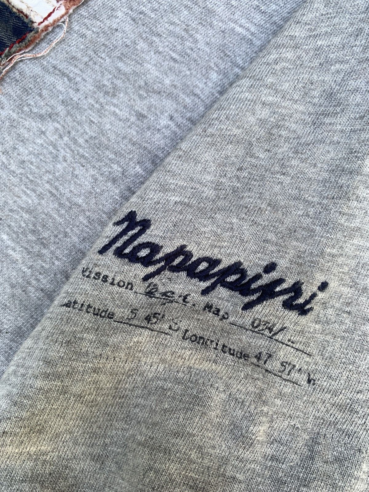 Napapijri Napapijri Norway Grey Flag Logo Mix Naval Unique Tee Size US L / EU 52-54 / 3 - 4 Thumbnail