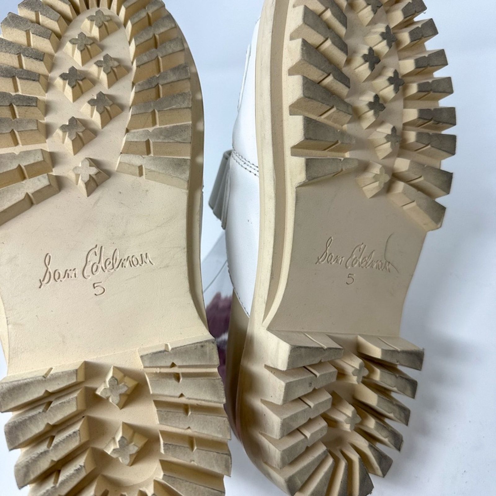 Sam Edelman Sam Edelman White Leather Sandals NEW Size 5 MSRP $140 Size US 5 / IT 35 - 10 Thumbnail