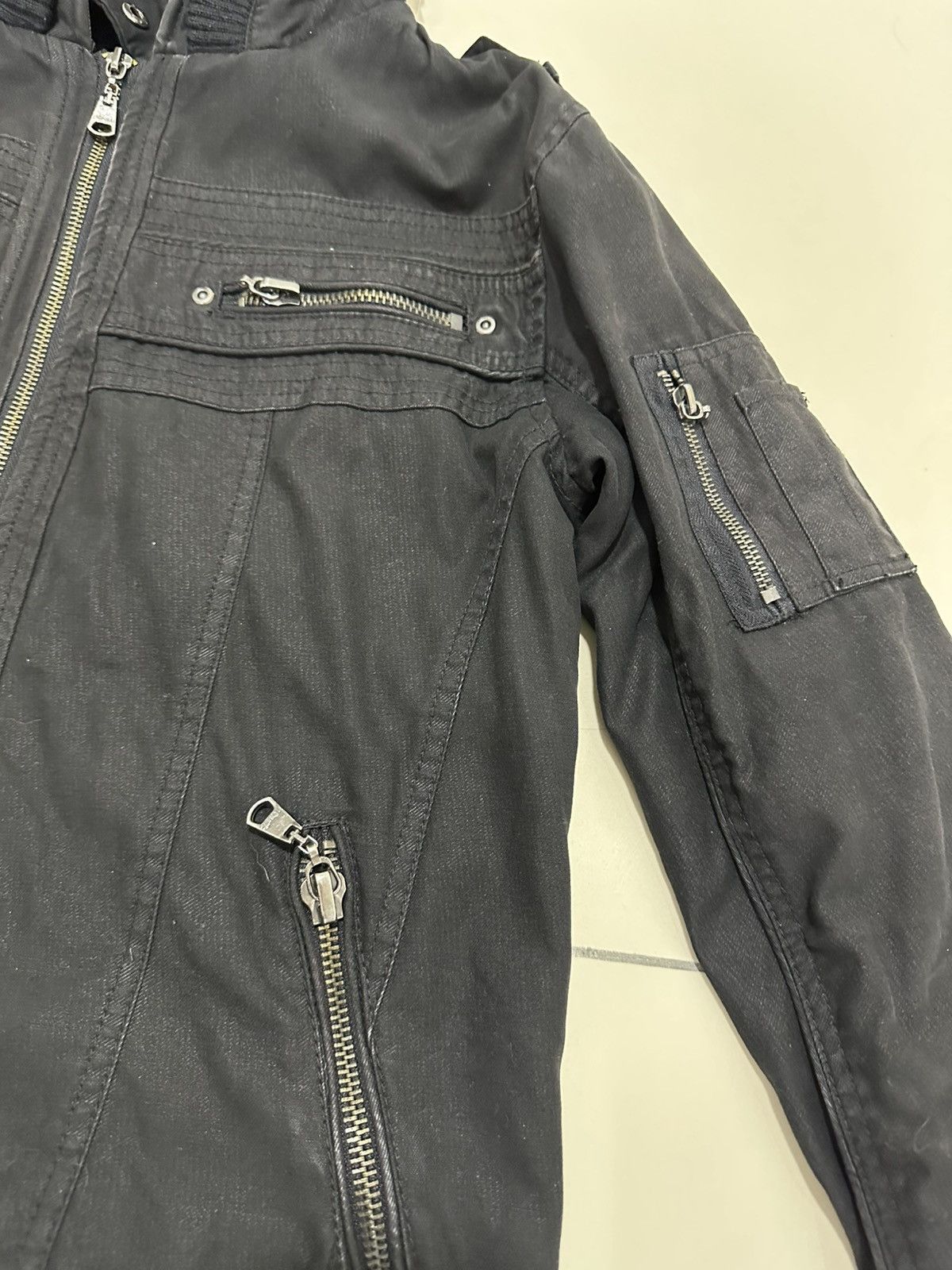 If Six Was Nine In The Attic Punk Culture Jacket Design Bondage Multi Pocket Size US L / EU 52-54 / 3 - 5 Thumbnail