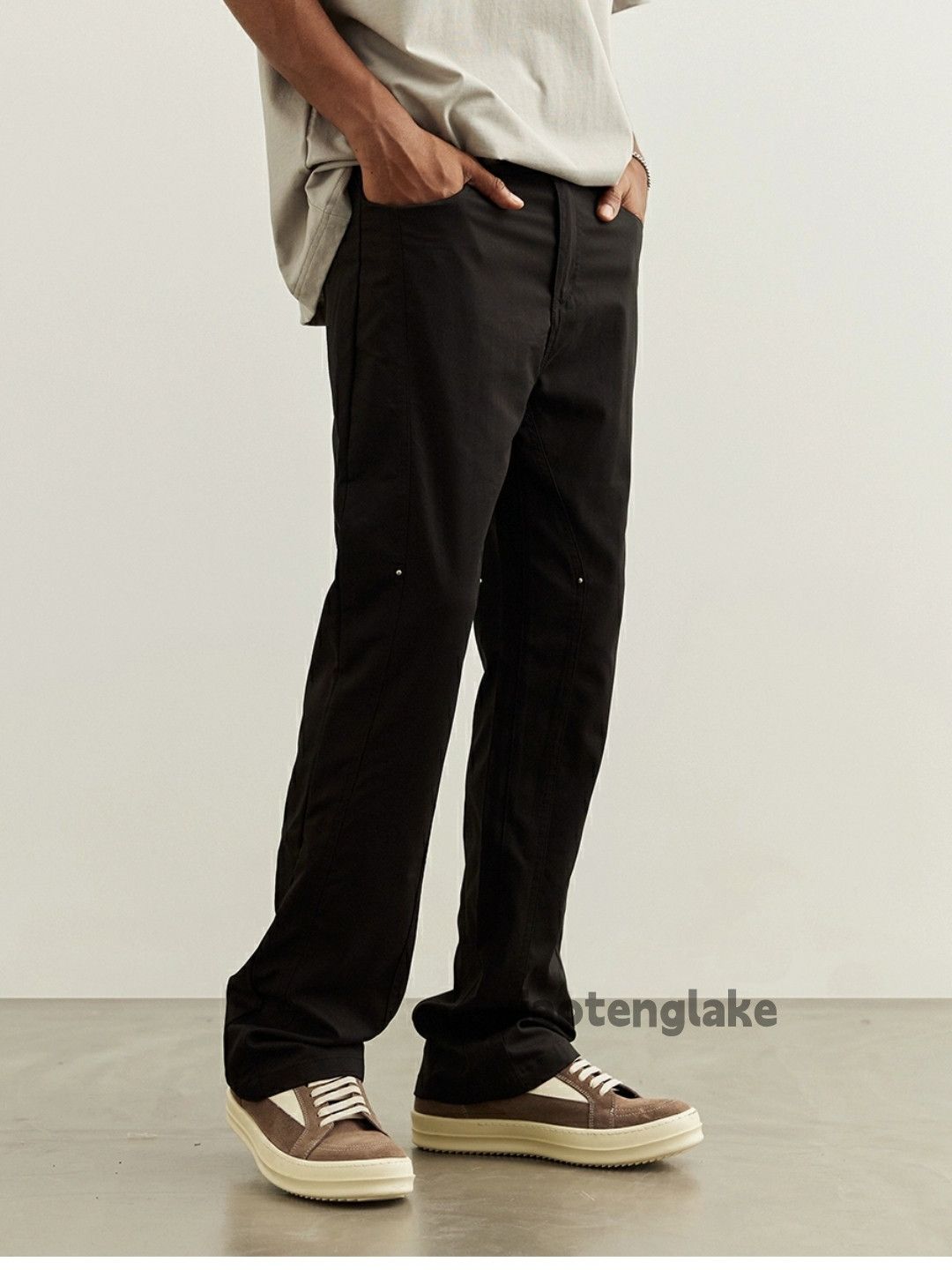 patchwork punk yuppie skate hiphop flared pants