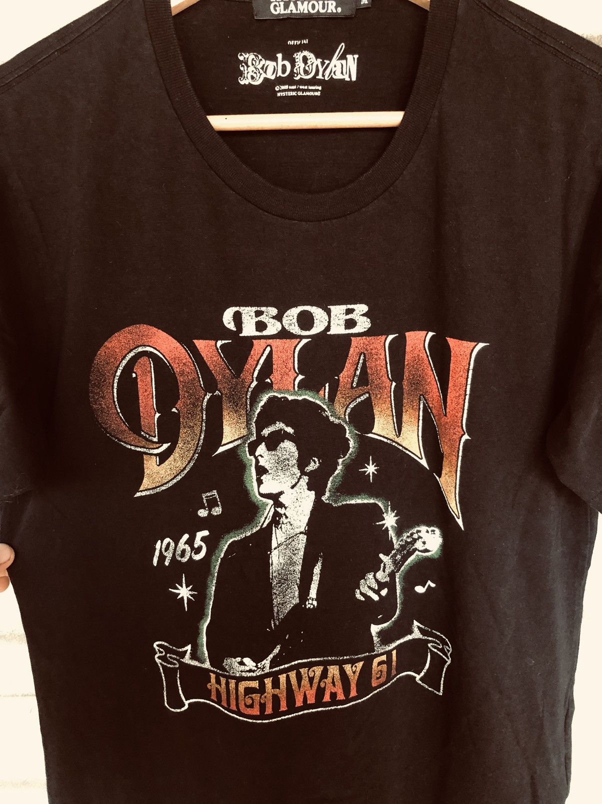 Hysteric Glamour Vintage 2009 Bob Dylan Hysteric Glamour Shirt Tee Size US M / EU 48-50 / 2 - 4 Thumbnail