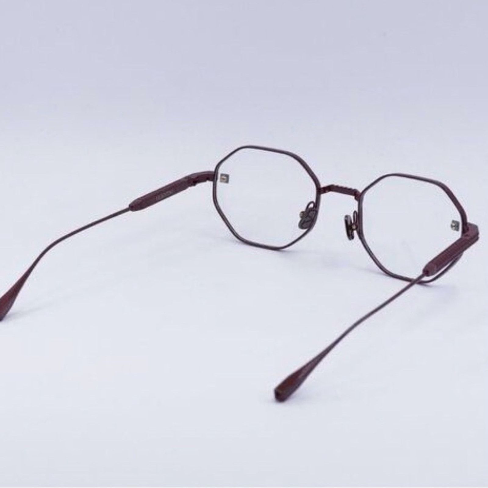 Valentino New! Valentino Bordeaux Glasses, V STUD VLX 122B, Authentic Size ONE SIZE - 10 Thumbnail
