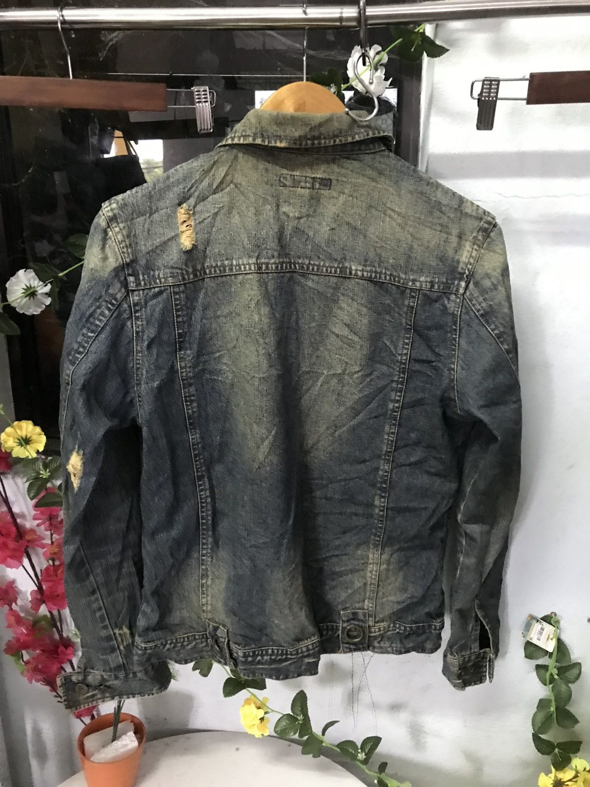 In The Attic × Japanese Brand RARE IN THE ATTIC DENIM DISTRESS Size M / US 6-8 / IT 42-44 - 2 Thumbnail