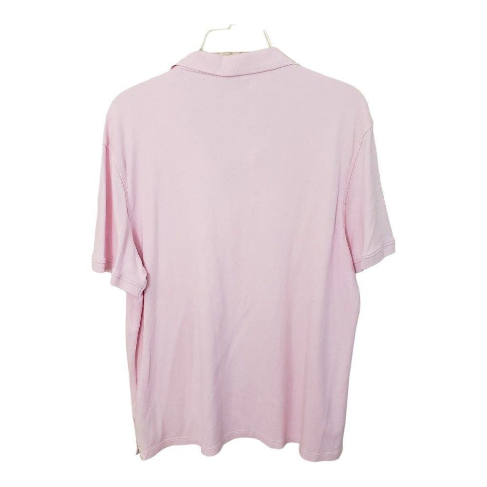 Calvin Klein CT458 Calvin Klein Men's Pink Polo Shirt L Size US L / EU 52-54 / 3 - 3 Thumbnail