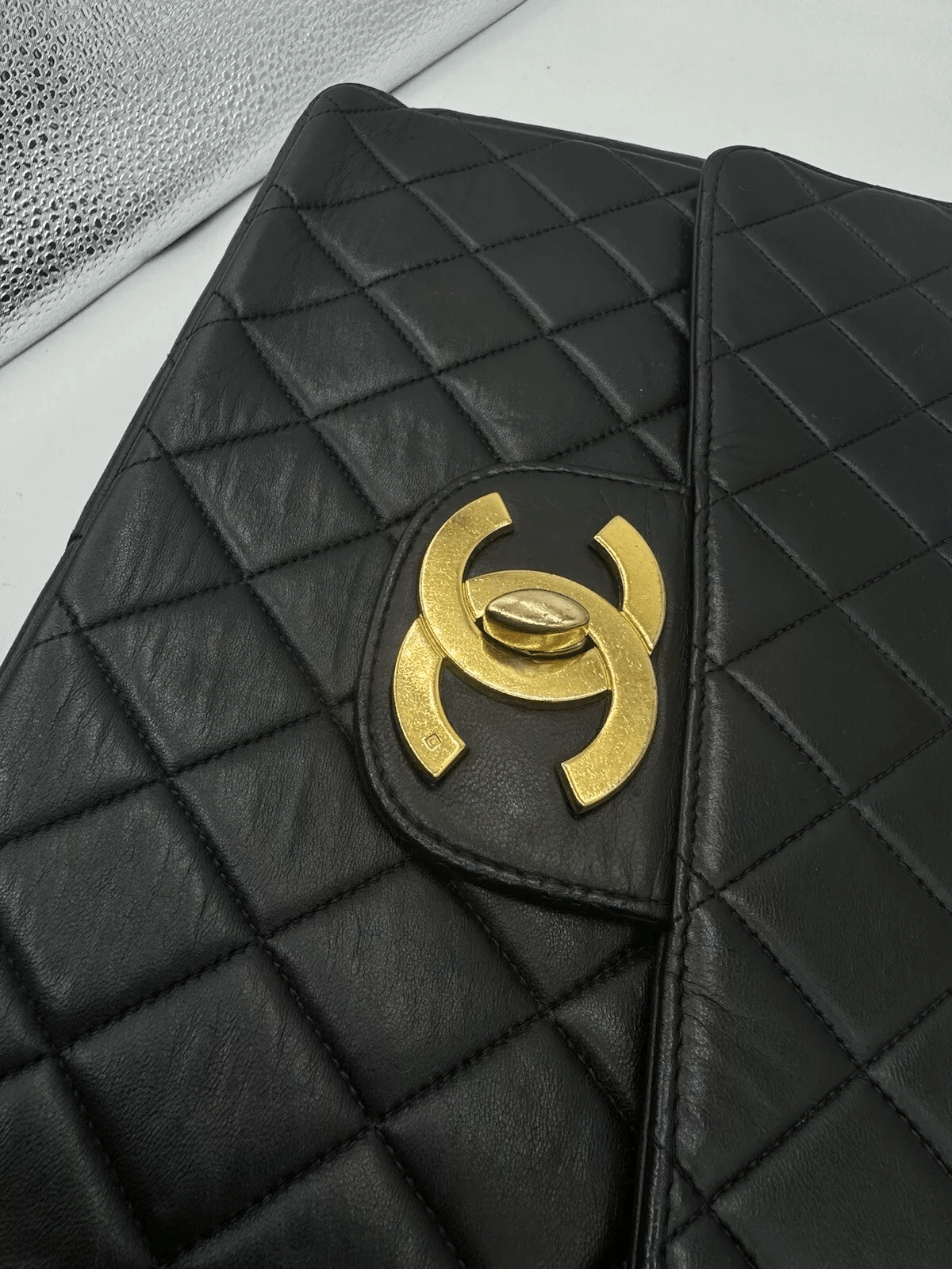 Chanel CHANEL VINTAGE JUMBO CLASSIC SINGLE FLAP BAG Size ONE SIZE - 6 Thumbnail