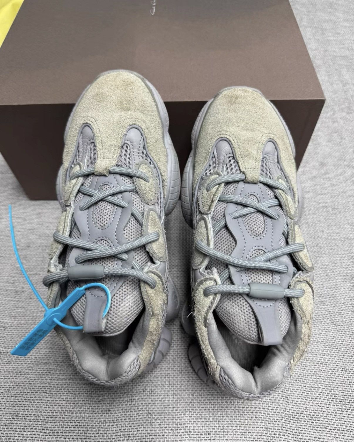 Adidas Adidas Yeezy 500 Stone Salt IE4783 K37 Size US 7.5 / EU 40-41 - 8 Thumbnail