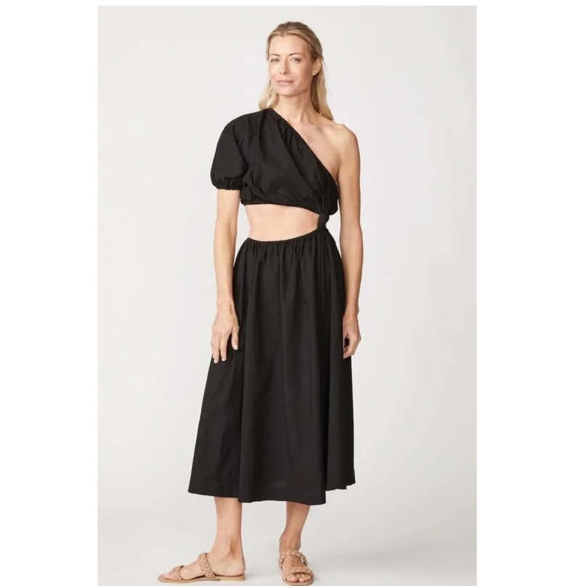 Anthropologie New Anthropologie Stateside One-Shoulder Twist Maxi Dress Size XS / US 0-2 / IT 36-38 - 5 Thumbnail