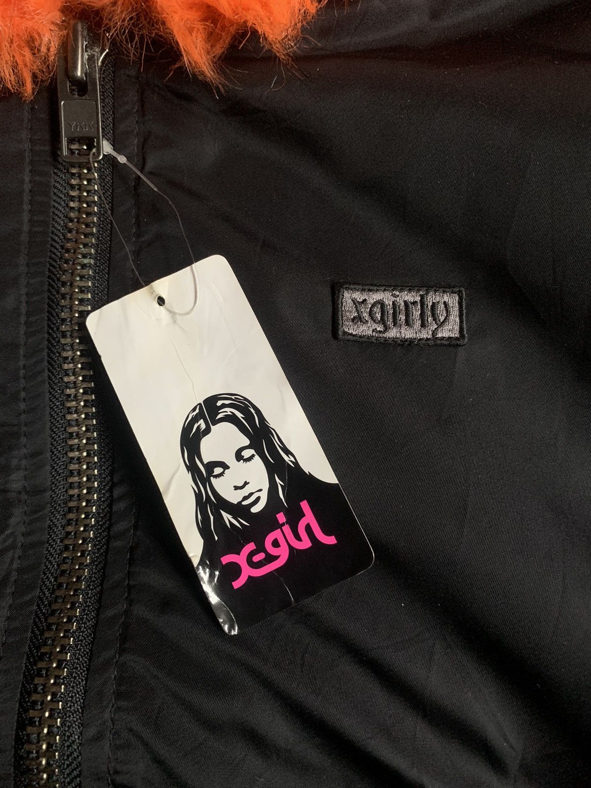 Japanese Brand Xgirl x Yurino Hood Ma 1 Fur Bomber Jacket Size US L / EU 52-54 / 3 - 4 Thumbnail