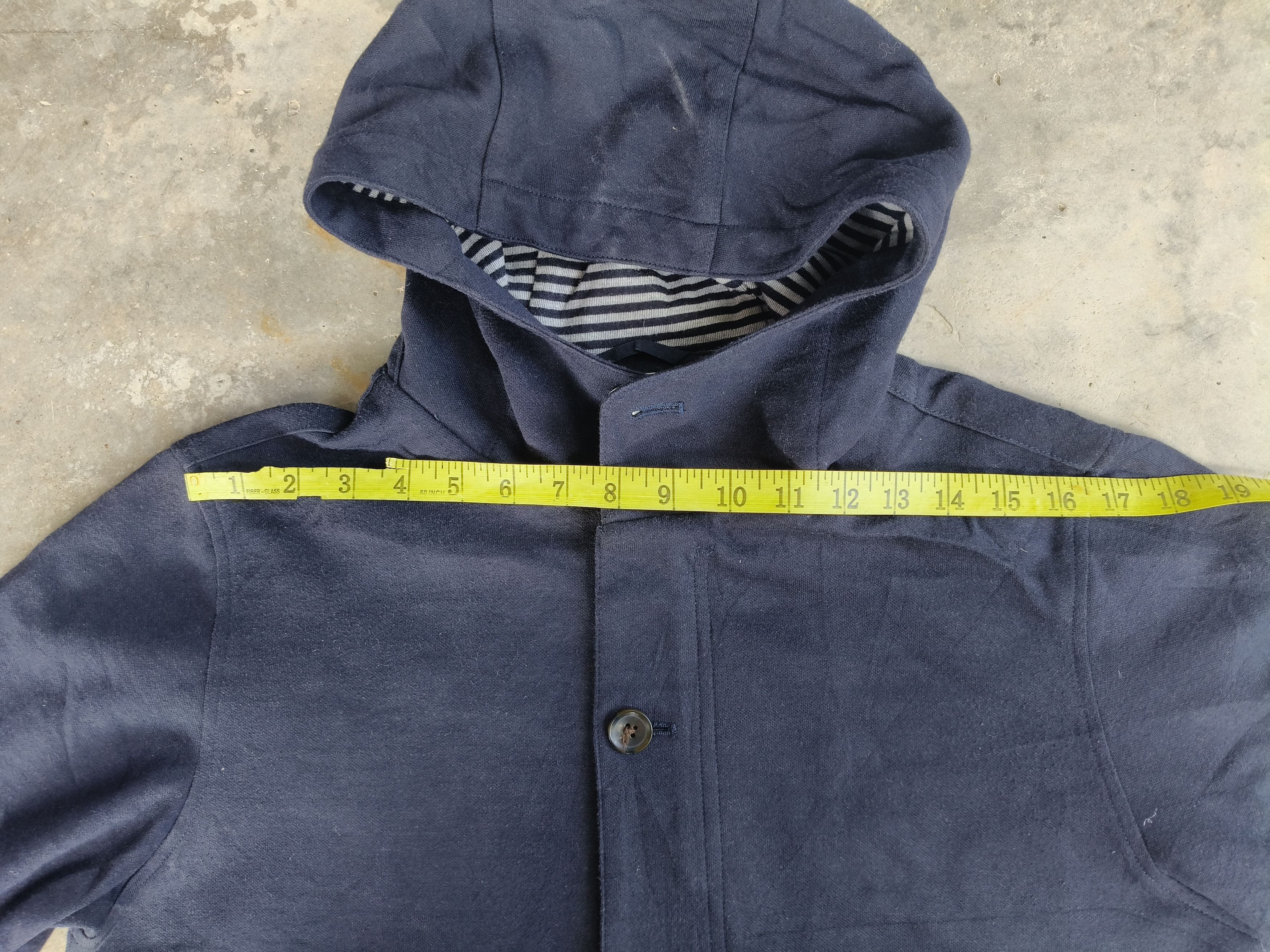Japanese Brand Back Number Button Hoodie jacket Size L / US 10 / IT 46 - 15 Thumbnail