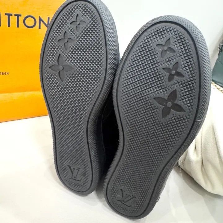 Louis Vuitton Louis Vuitton High-Top Casual Sneakers in Black -2508 Size US 5.5 / EU 38 - 7 Thumbnail