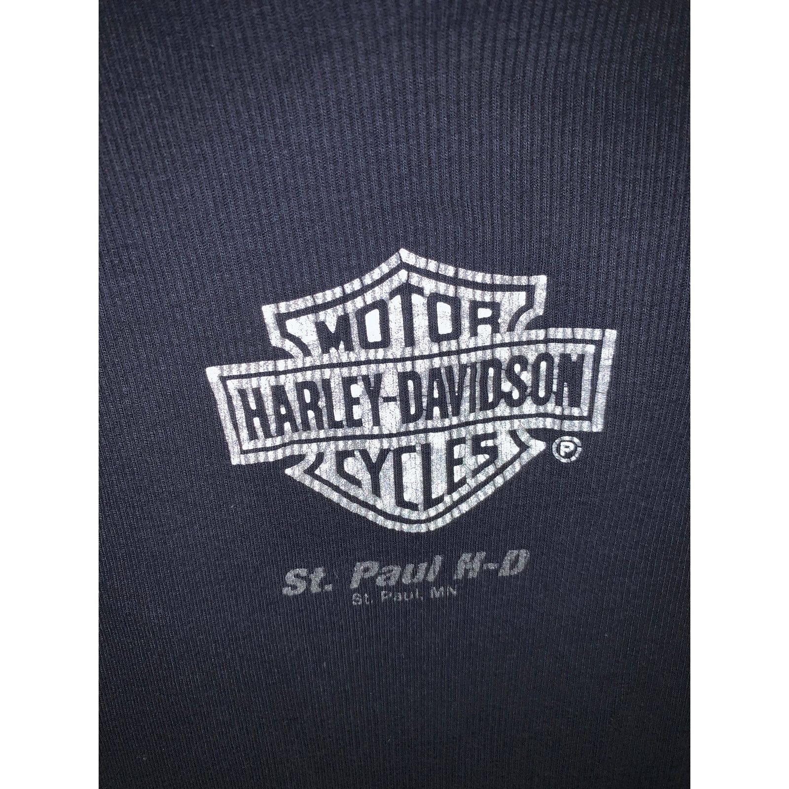 Harley Davidson Harley Davidson Rhinestone Logo T Shirt Womens XS USA Gray Size XXL / US 16-18 / IT 52-54 - 6 Thumbnail