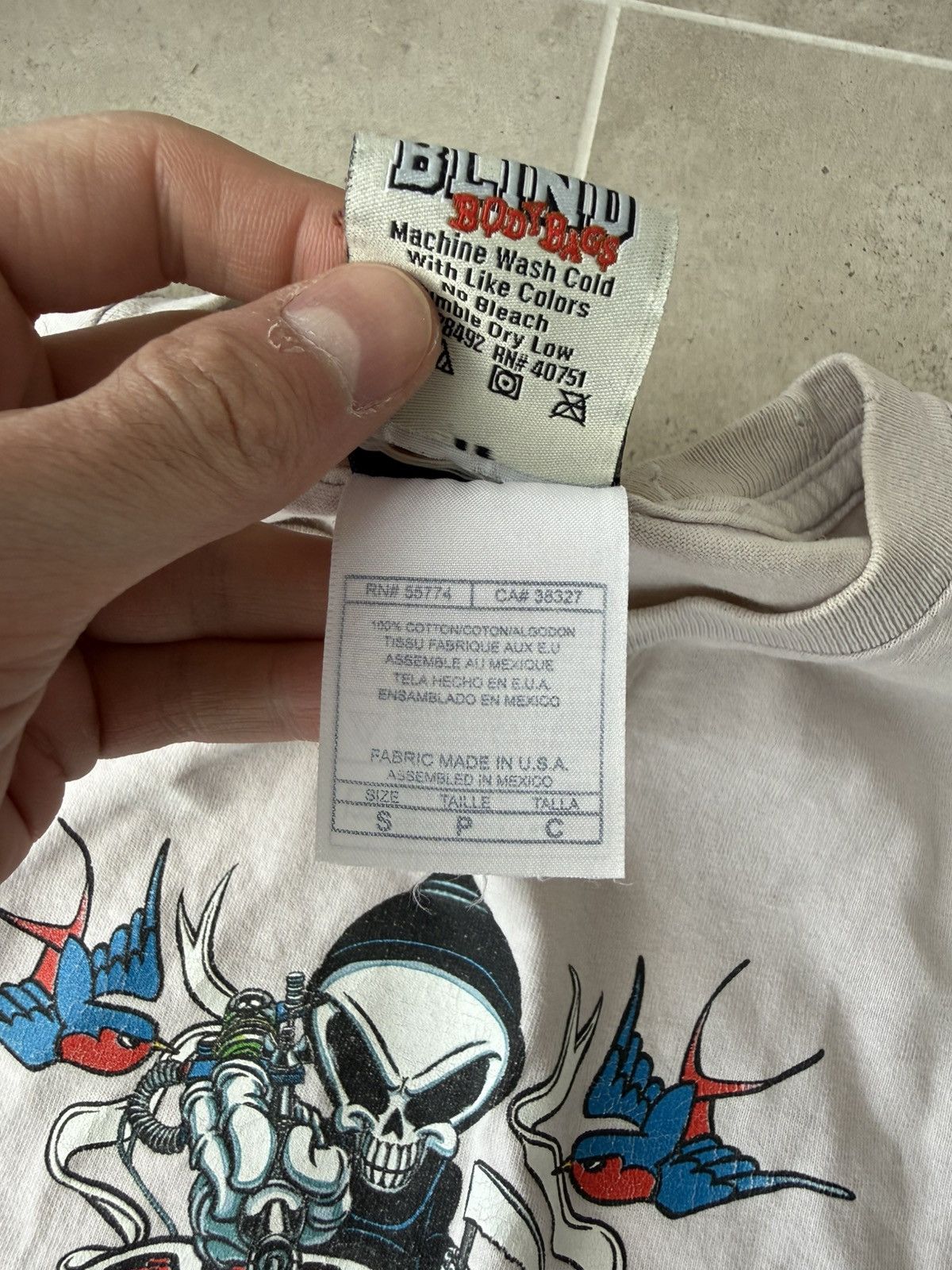 Hook-Ups Vintage blind shirt Size US S / EU 44-46 / 1 - 5 Thumbnail