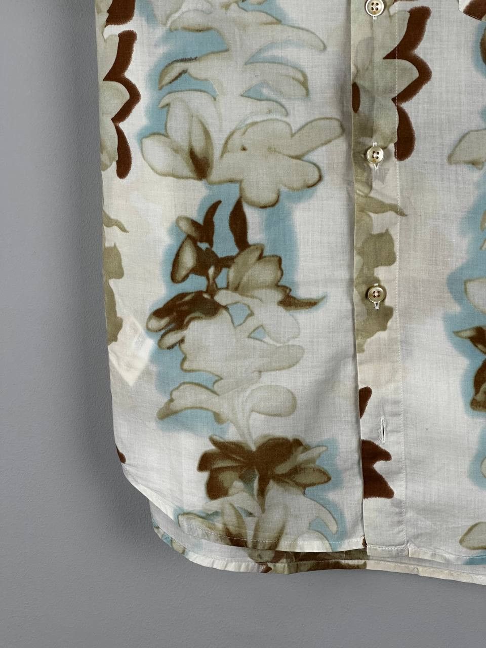 Hugo Boss Luxury Hugo Boss Summer Hawaii Floral Print Shirt Size US S / EU 44-46 / 1 - 7 Thumbnail