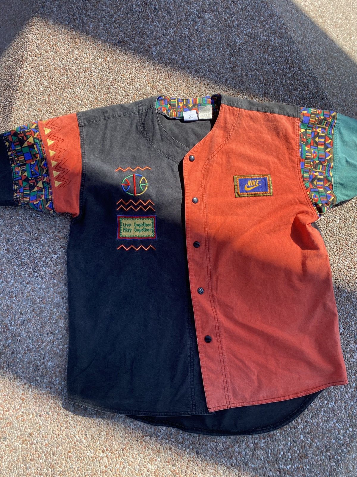 Nike Vintage nike spike lee jungle gym rare Size US M / EU 48-50 / 2 - 2 Thumbnail