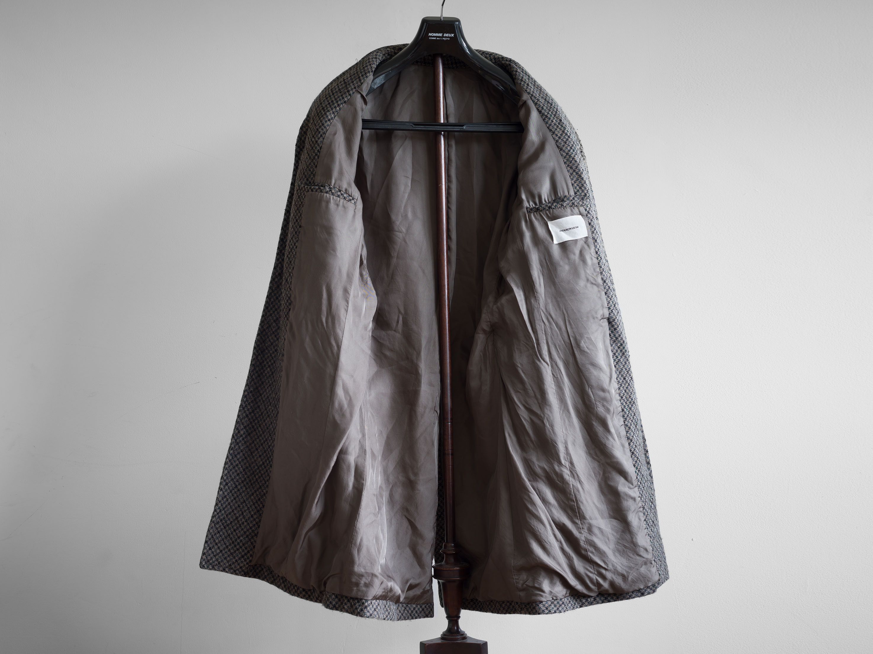 Undercover AW2011 UNDERCOVER HOUNDSTOOTH WOOL TWEED CHESTER COAT Size US M / EU 48-50 / 2 - 8 Thumbnail