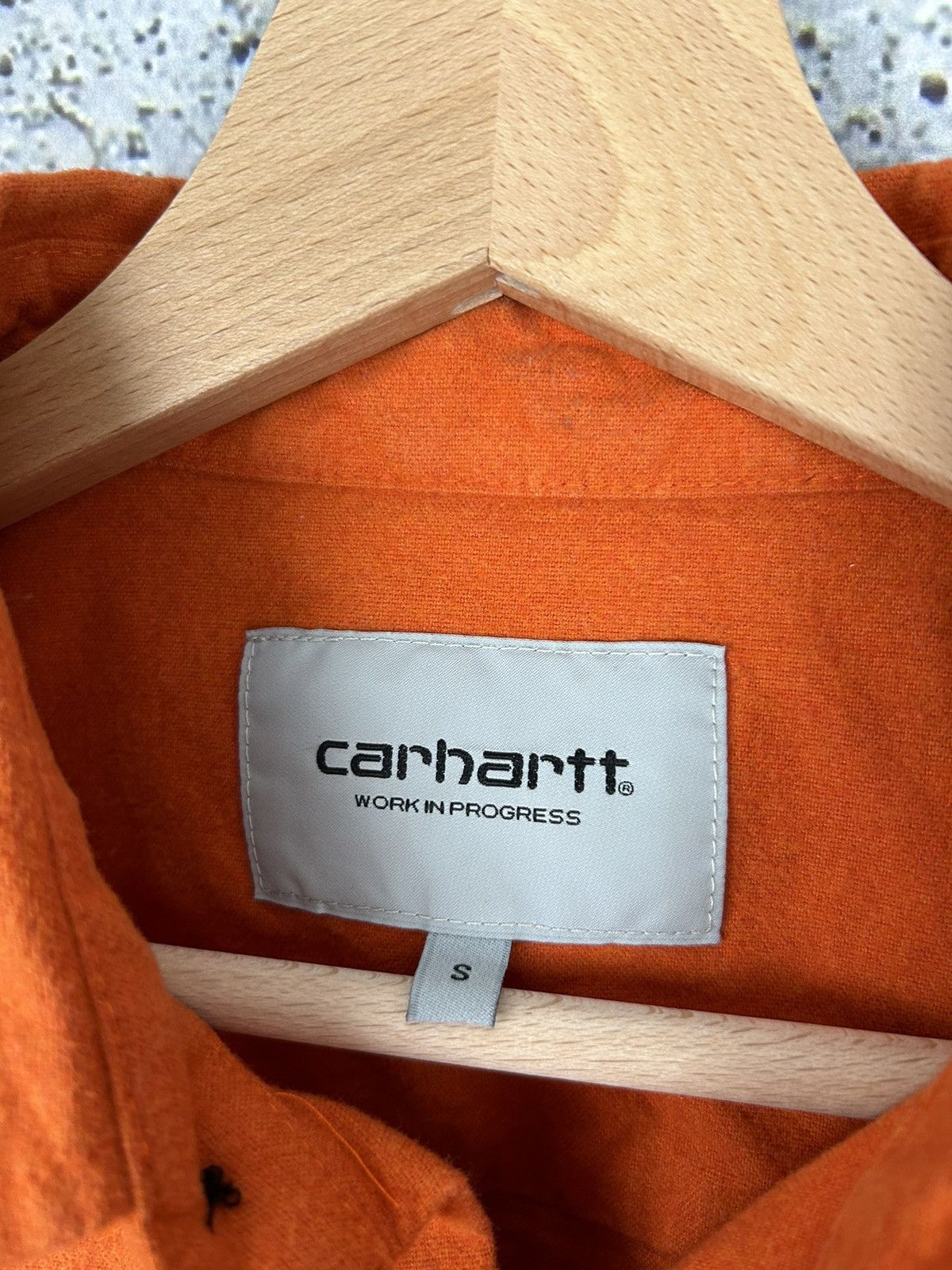 Carhartt Carhartt WIP Orange Shirt Button Ups Streetwear Workwear Size US S / EU 44-46 / 1 - 4 Thumbnail