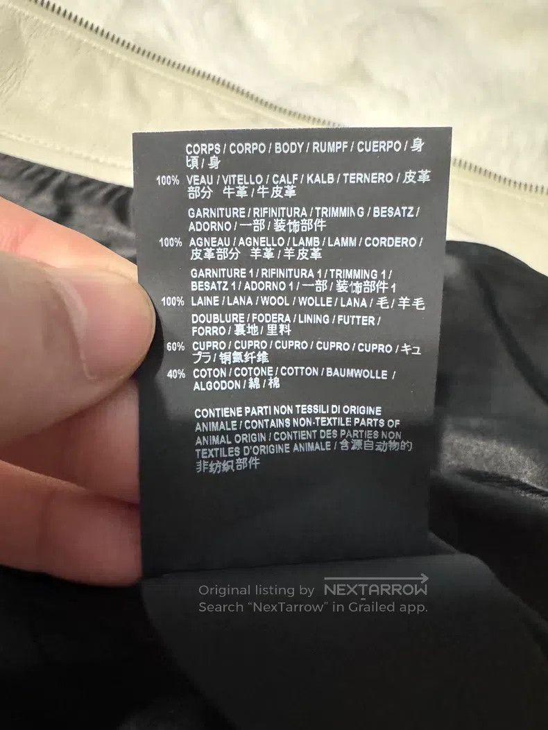 Saint Laurent Paris Saint Laurent Paris Distressed patchwork leather jacket Size L / US 10 / IT 46 - 7 Thumbnail