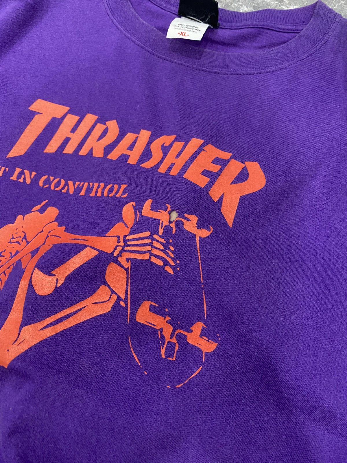 Thrasher × Vintage Vintage Thrasher Get In Control Shirt Size US XL / EU 56 / 4 - 7 Thumbnail