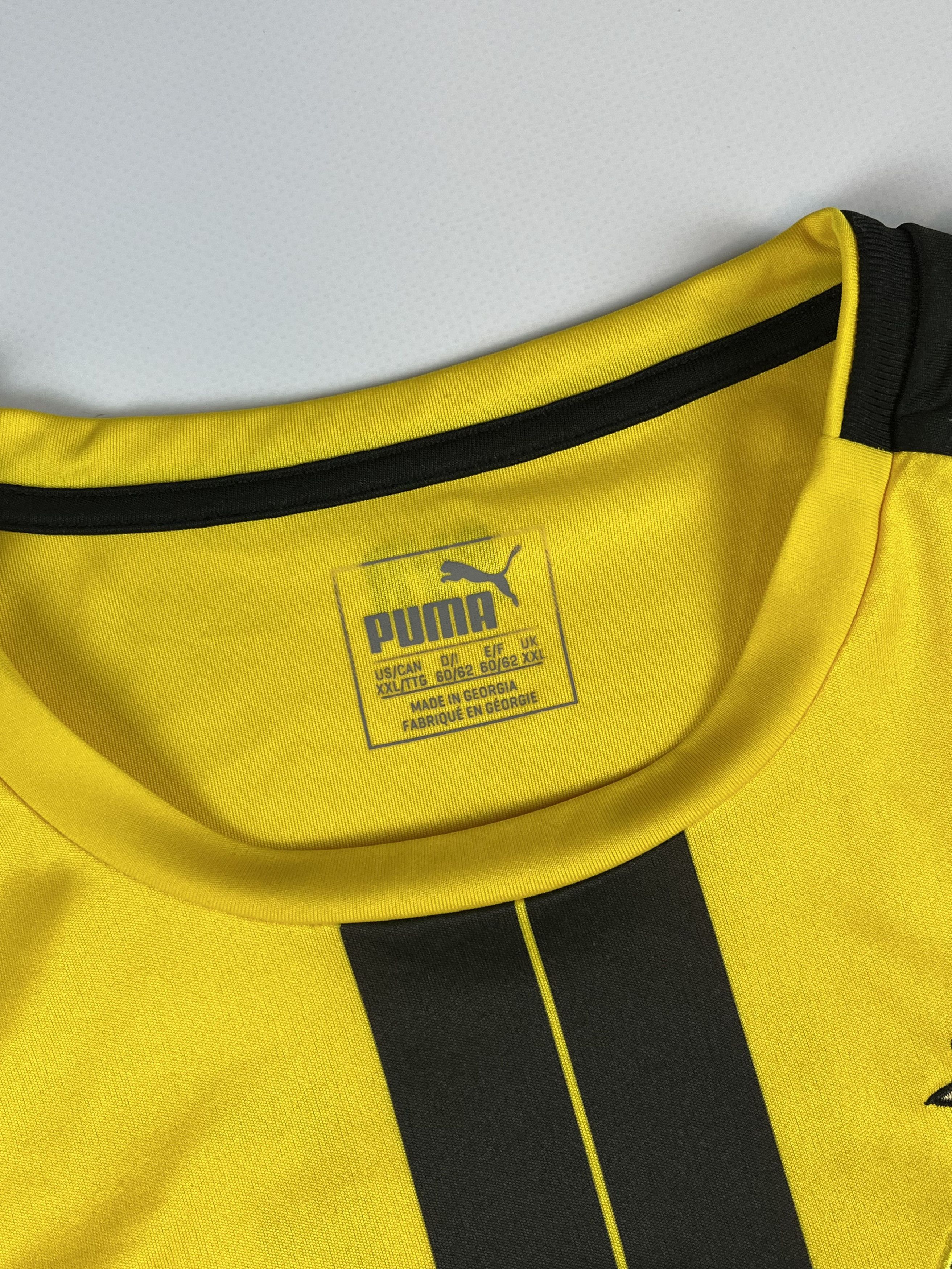 Jerzees × Puma BORUSSIA DORTMUND GERMANY 2016/2017 HOME JERSEY Size US XL / EU 56 / 4 - 4 Thumbnail